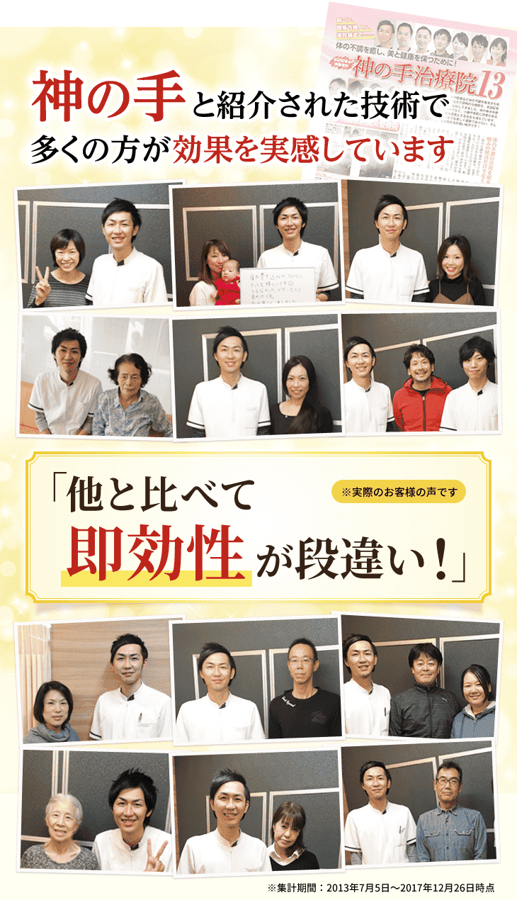 神の手と紹介された施術で、即効性が段違いと言われた西院駅前鍼灸整骨院